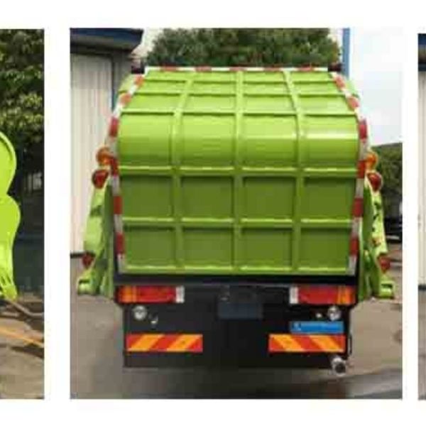 18ton container shacman howo compressed compactor vehicle electric used Municipal waste truck