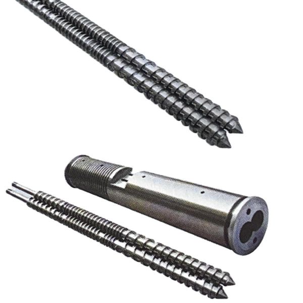 Nitrided Screw and Barrel Assembly 0.5-0.8mm Layer 0.015mm Straightness