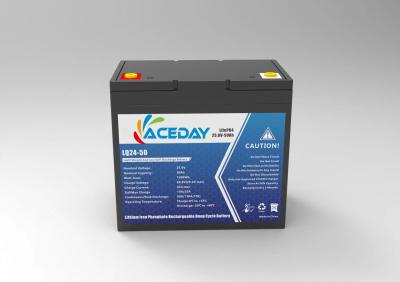 24v 50h Lifepo4 Bateria recarregável de alta capacidade durável