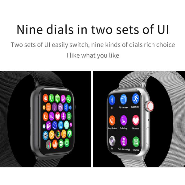 Aluminum Alloy Wechat Sports Touch Screen Smartwatch 1.78in Sleep Monitoring