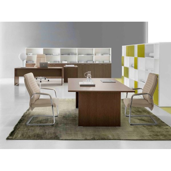 20GP 62cm Leather Office Task Chair Ergonomic Executive Desk Chair PU Armrest Padding