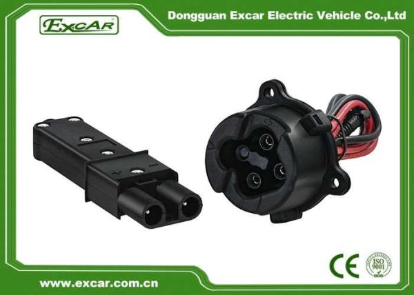 2 Pin Golf Cart Charger Plug And Receptacle For YMH Electric Golf Car Accessory