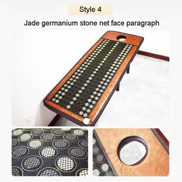 Function Heating Treatment Massager with Colorful Far Infrared Stone Medical Therapy Mat and Home Care Ray