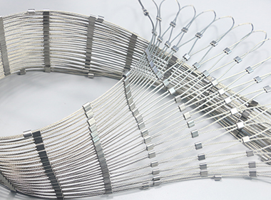 сетка кабеля нержавеющей стали 50мм гибкая