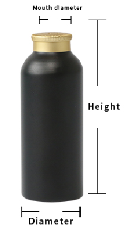 Проводника шампуня SVHC OD20 бутылки штейнового черного алюминиевые косметические