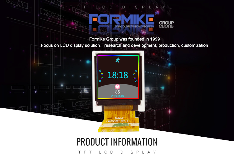 128x128 Mini TFT LCD Display Screen Module 1.44 Inch With SPI Interface ODM
