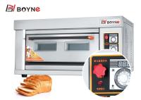 Bandejas comerciais da plataforma dois de Oven Stainless Steel Gas One da plataforma da padaria que cozem o forno