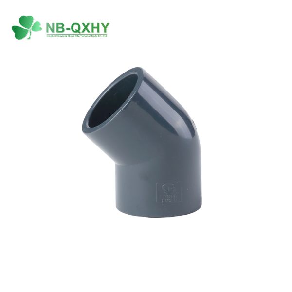 Glue Connection PVC Cross Tee Pipe Fittings for Water Supply Complete Size 20mm-400mm