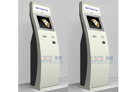 Btg Kiosk Dual Screen Payment Kiosk With Coupon Printer For Restaurant