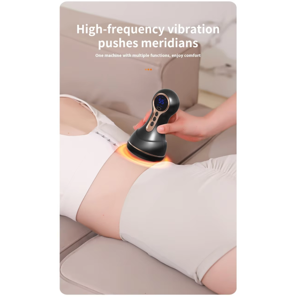 Professional Electric Bian Stone Heating Massage Device for Abdominal Care Digestive Support Thermal Therapy OEM Manufacturer