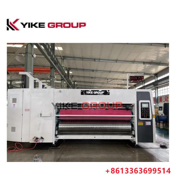 YIKE GROUP Flexo Printer Slotter Die Cutter Stacker Machine For Different Kinds Of Box Making