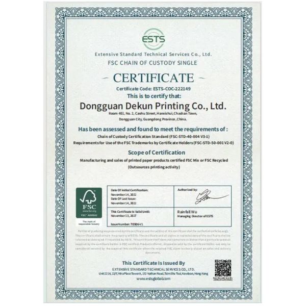 Caja de regalo de perfumes de lujo con logotipo personalizado con impresión UV