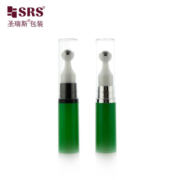 5ML 10ML 12ML 15ML High Quality Eye Cream Lotion Cosmetic Empty Tube Vacuum Roll on Luxury Roller AS Airless Pump Bottle
