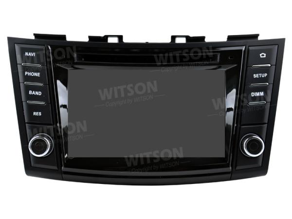 Stereo de automóvel de 7' de tela com DVD para Suzuki Swift 4 Ertiga 2011-2017