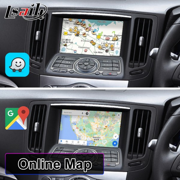 Lsailt Android Carplay Multimedia Screen for 2007-2014 Nissan Skyline 370GT 350GT V36