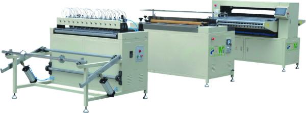 Faca industrial que plissa a linha de produção Full Auto da máquina 800mm