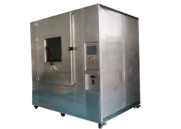 100 ~ câmara de alta pressão do teste de pulverizador do fã do equipamento de teste da proteção do ingresso da distância do jato de 150MM/IPX9K