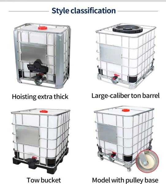 OEM Plastic IBC Tank Agitators Chemical Tote Mixer 300 Gallon For Liquid Stortage