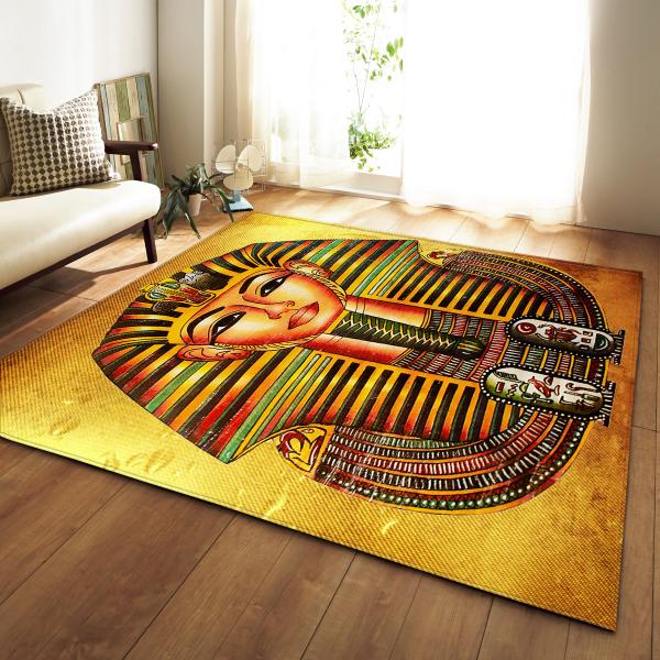 Living room large carpet, bedroom floor mat, scenic, artistic, cute, non slip decorative, and cold insulation mat