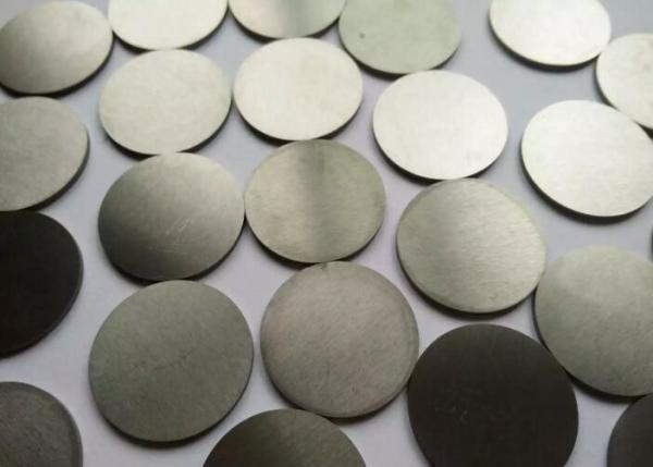 Bolacha personalizada tamanho do tungstênio, disco do carboneto de tungstênio para a mineração do óleo