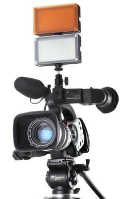 Single Color Video Camera LED Light Led144A  For Video Recording