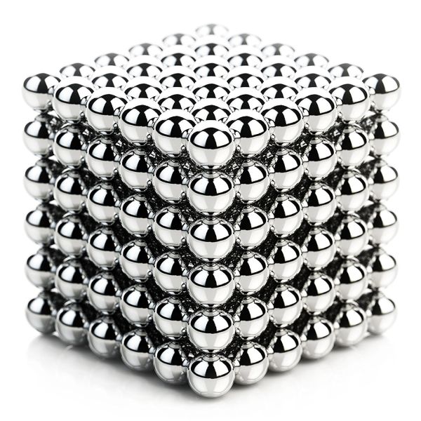 Kellin Neodymium Magnetic Balls 216 pcs Neocube Magnetic Sculpture Desk Toys for Intelligence Development, Stress Relief