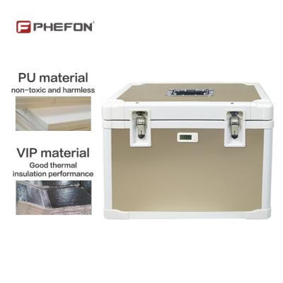 Painéis isolados a vácuo personalizados 30Ltr Isolamento a vácuo ouro claro