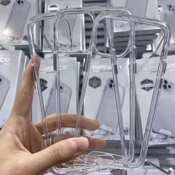 TPU Transparent Waterproof Mobile Cell Phone Cover Case for iPhone