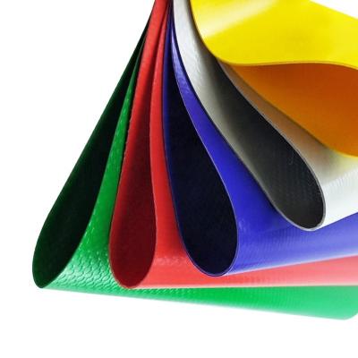 Warp Knitted Type PVC Tent Fabric With Tensile Strength 2000N-5000N