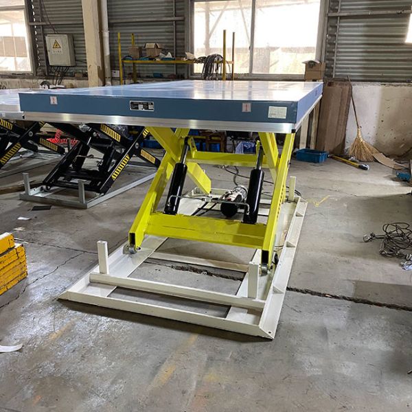 1300mm Stationary Hydraulic Lift Table 2 Ton Single Scissor Lift