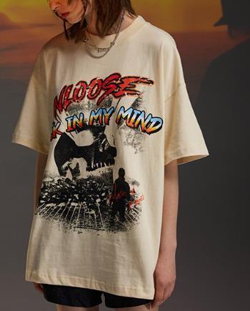 Small Quantity Clothing Manufacturer Heavyweight Crew Neck Short Sleeve Loose Cotton Tee