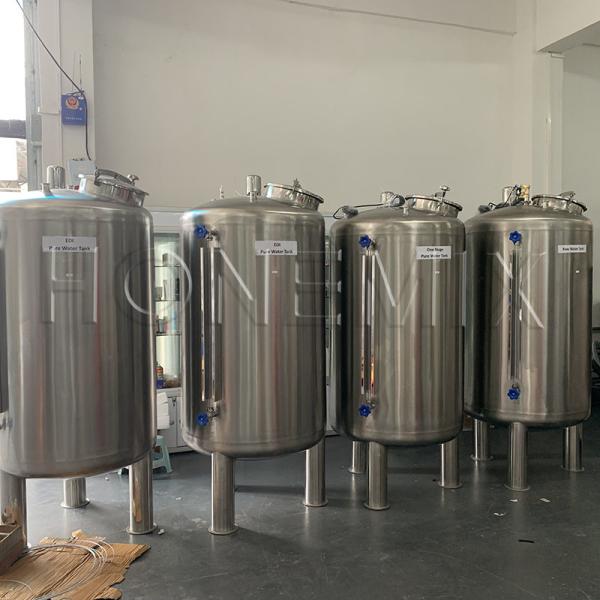 Two Stage RO Water Treatment Plant Reverse Osmosis Purification Filter 380V
