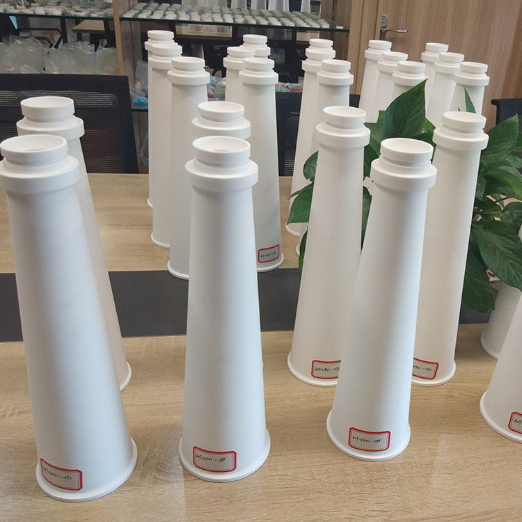 High Purity Alumina Ceramic Cone For Protection Pipe Lining High Wear Resistant