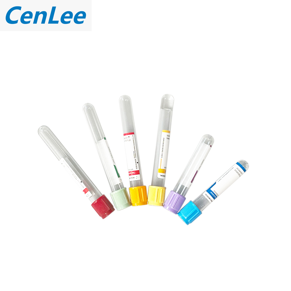 Factory-Produced 1ml to 10ml EDTA Glass Vacuum Blood Collection Tubes Clot Activator for Blood Tests Tube