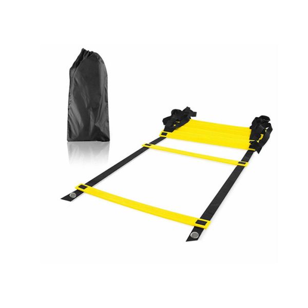 Agility Training Ladder Fitness Exercise Equipment With Black Carrying Case