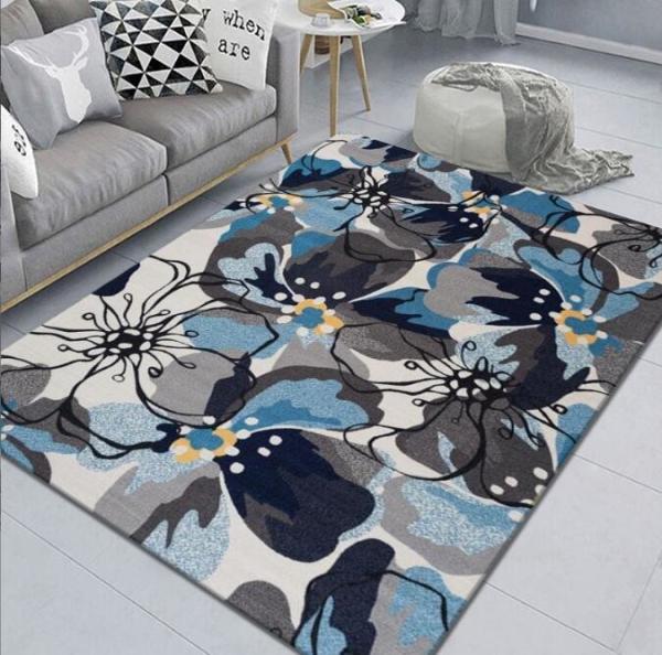 Hand Painted Printed Tatami Mat Home Full Living Room Floor Carpets Machine Washable