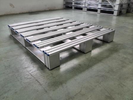 Palettes de cargaison et en métal de stockage/plateau en aluminium de anodisation de revêtement de poudre