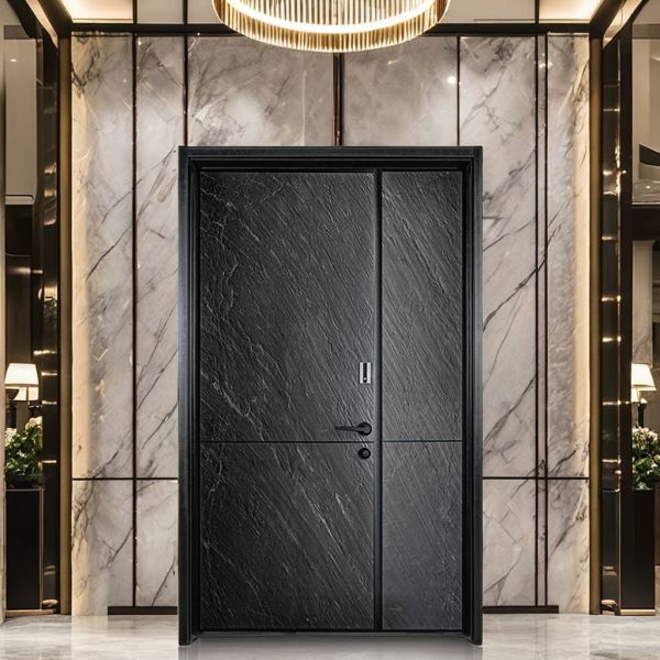 Modern Home Stainless Steel Gate Door Exterior Heavy Duty Metal Entry Door