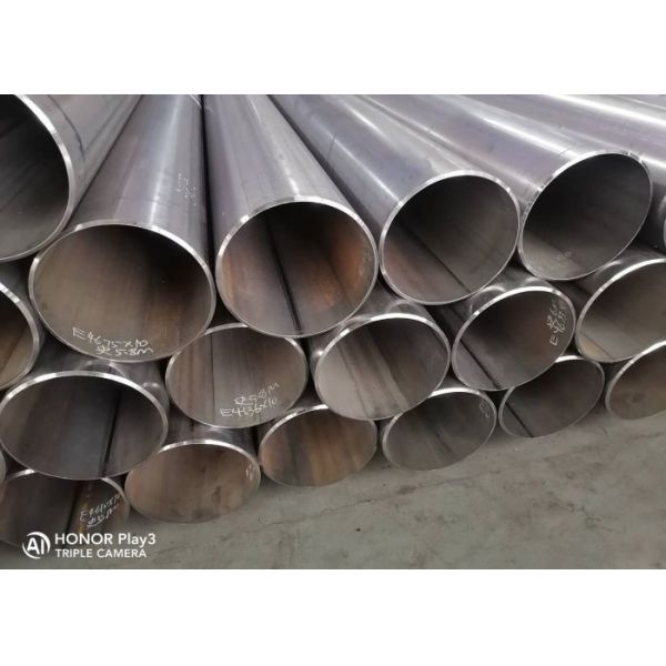 Black Iron Round ERW Mild Steel Tube 377 Hot Rolled / Cold Drawn
