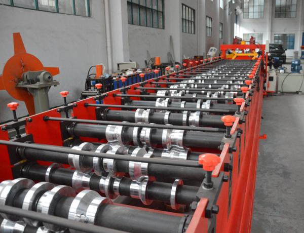 High Tensile Roof Sheet Panel Roll Forming Machine 22 Roller Stations