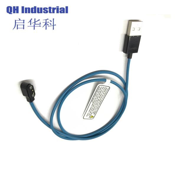 2Pin 2.84mm RoHS Standard Game Player Connector pogo magnetic connector Short VCD magnetic cable connector