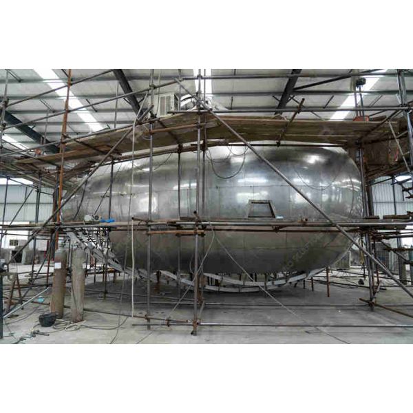 Love Me Large Outdoor Stainless Steel Sculpture Mirror Polished