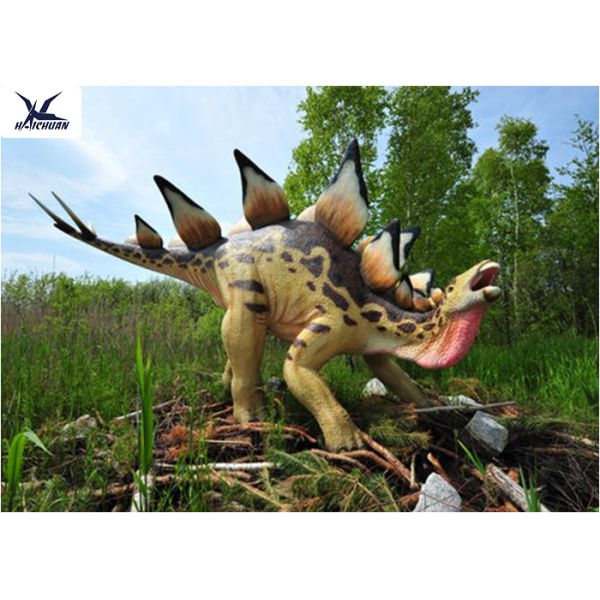 Waterproof Life Size Outdoor Dinosaur For Theme Park / 6 Meters CE RoHS