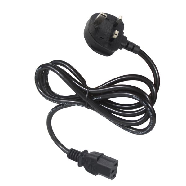 18 AWG IEC 60320 C5 to C6 Power Adapter Cord with 10A / 125V Rating for Laptop Adapters