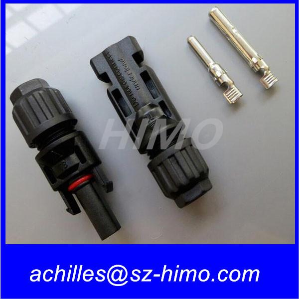 best offer MC4 Cable Connector Male+Female Wire Solar Panel Cable Connector