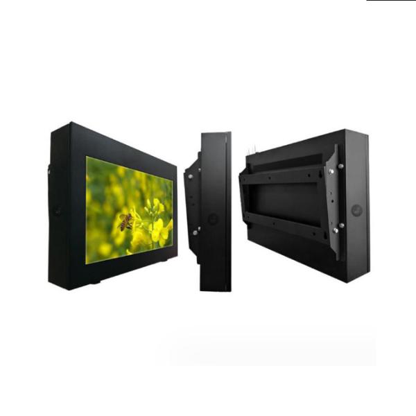 MJK 43 Inch Wall Mount Indoor/Outdoor LCD Digital Poster Touch Screen Animation OEM Customizable Elevator Advertising Display