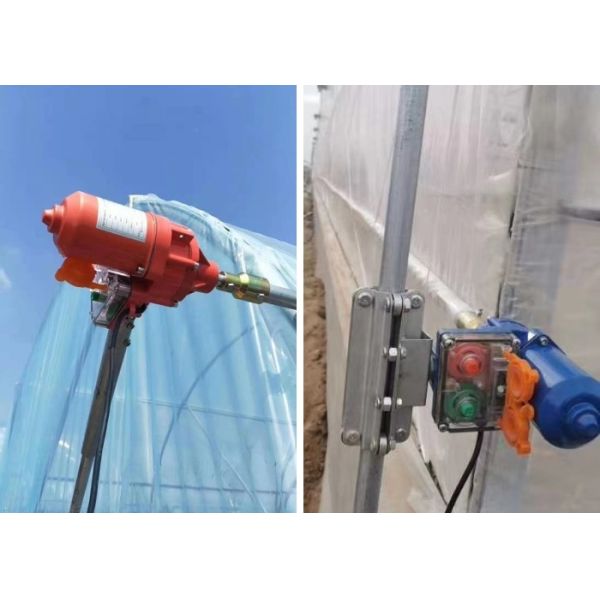 Motor elétrico DC 24V para ventilação de estufa