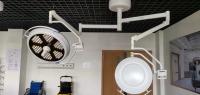 50 / lumières menées Shadowless de salle de l'opération 60Hz avec la TV et la caméra