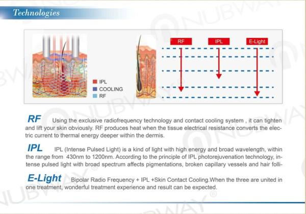 SHR IPL Elight hair removal machine with great after sale services