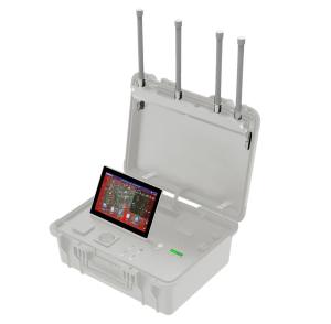 IP65 Drone Defense System Suitcase Anti Drone System 5km Detection Range